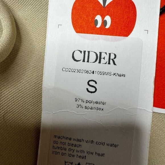 NWT CIDER knotted wrap mini skirt size Small - Picture 5 of 6